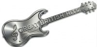 Great British Hits logo in metallic modern style